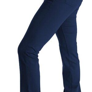 Women's Medium Yogipace Navy Dress Pants, Back & Front Pockets - Like New!